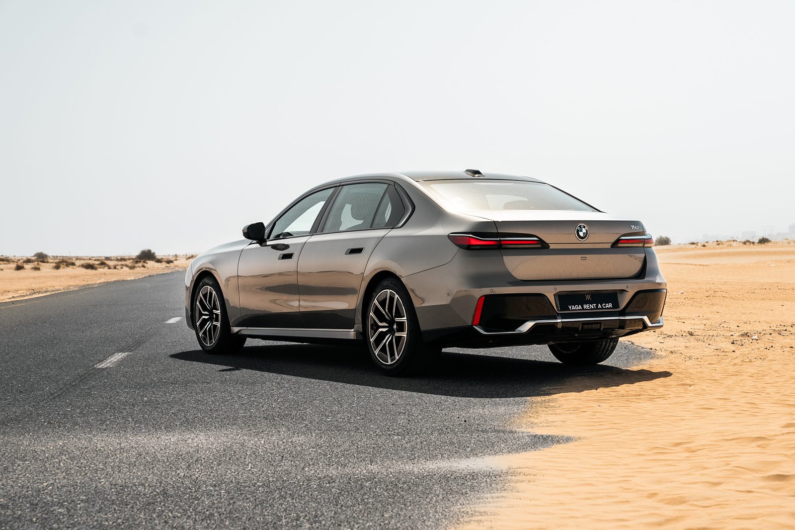 BMW 7 Series luxury sedan for rent in Dubai – Yaga Rent a Car