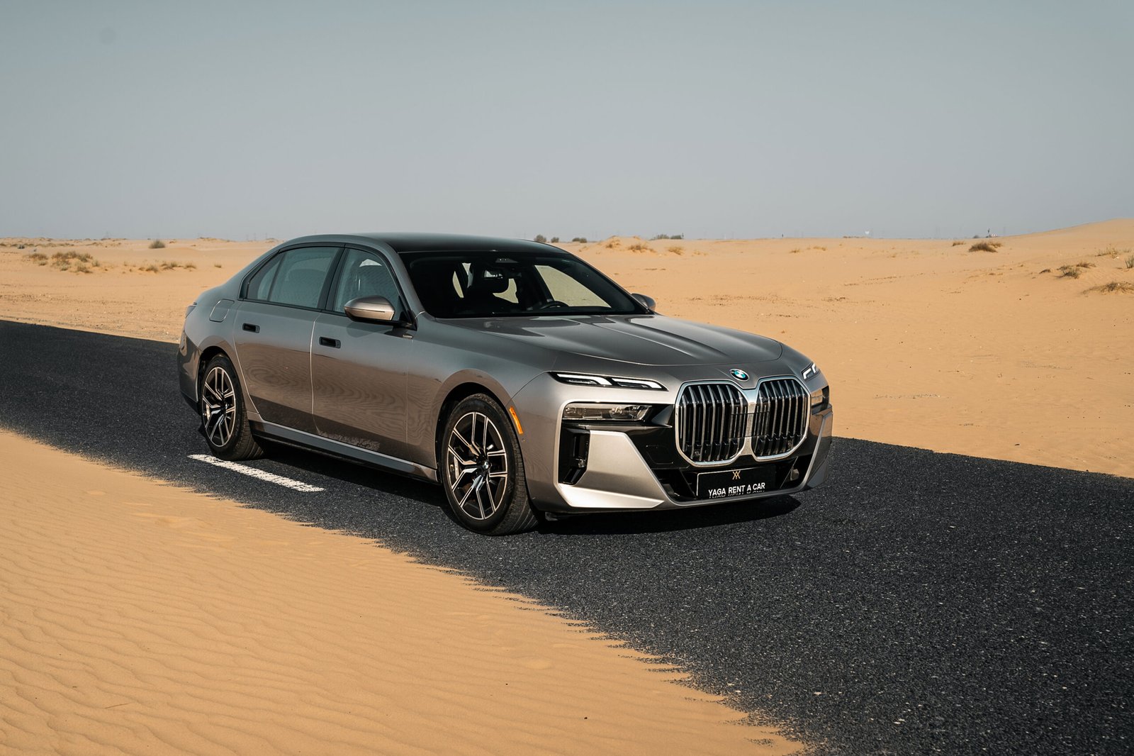 BMW 740i: an Elegant luxury vehicle with an impressive design for rent